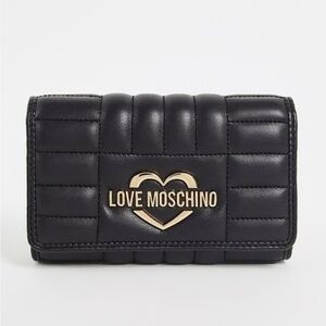 Love Moschino quilted wallet